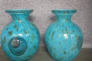 Gold Speckled Vases