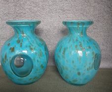 Gold Speckled Vases