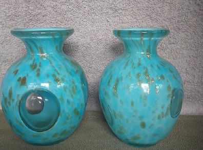 Gold Speckled Vases