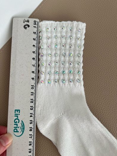 Irish dance diamonds socks size 13-2 UK