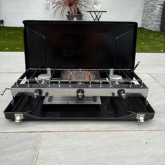 Halfords Camping Gas stove with gas connector