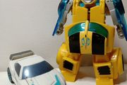 Transformers Rescue Bots Quickshadow And Energizer Bumblebee Rare