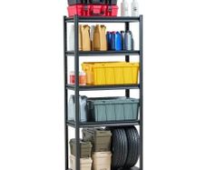 Storage Shelves 16" D x 32" W x 72" H 5-tier Garage Storage Shelving