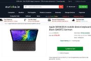 Apple Smart keyboard folio case QWERTZ - German