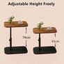 NEW Adjustable C Shaped Side End Coffee Table Sofa Bedside Image 4