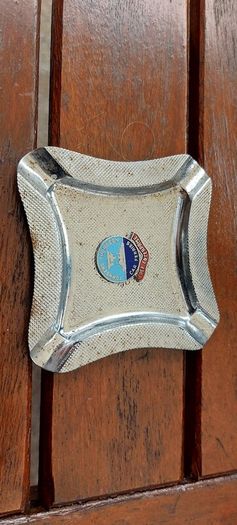 Vintage metal ashtray ,townend Thoresen car ferries free shipping within Ireland, see pictures for condition, nice patina,,collectors item, sold as seen