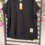 top Bnwt new collection freesize oversized black v neck top Image 6