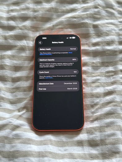 iPhone 17 Pro Max 256GB Unlocked - Cosmic Orange