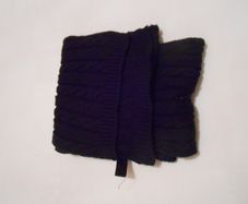 Men's Black Scarf