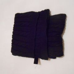 Men's Black Scarf