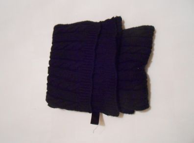 Men's Black Scarf