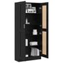 Book Cabinet Black oak Image 3