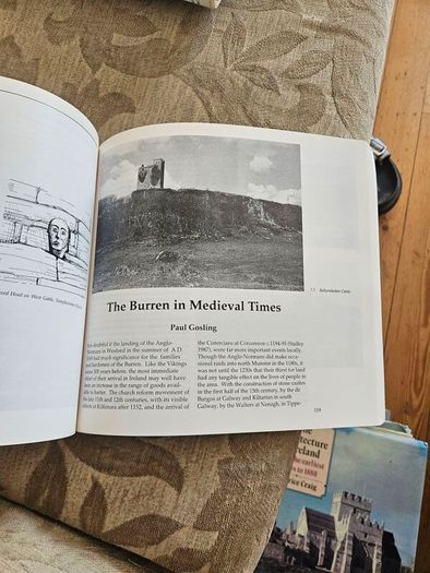 The Book Of The Burren. Edited By J.w.o'connell. First Edition Large Volume Paperback In Good Condition.  See Photos For Same.