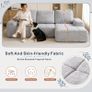 Softy Compressed Sectional sofa c/w chaise Image 4