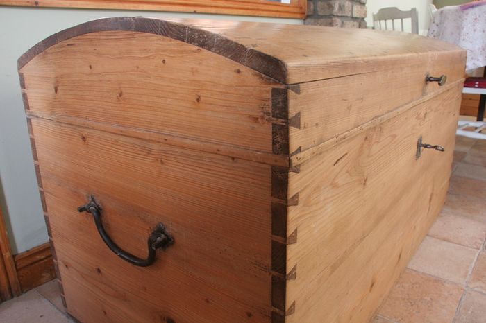 Antique Pine Chest