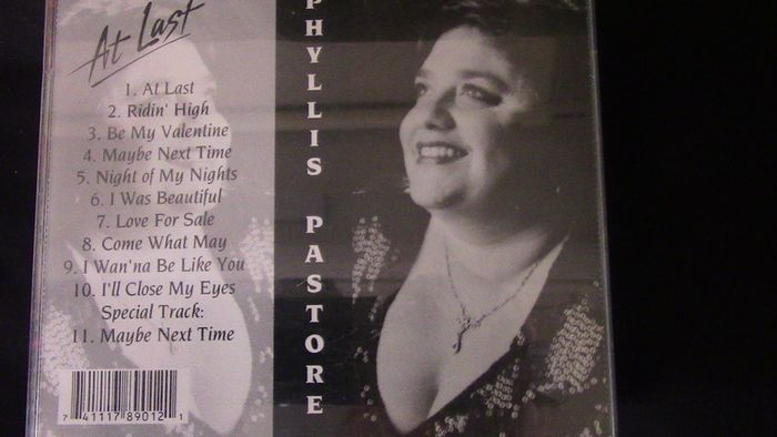 Phyllis Pastore - At Last CD