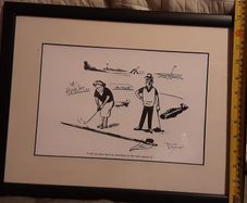 The cheating golfer