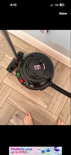 Henry the hoover only a month old realised I prefer cordless