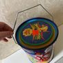 Vintage 1995 Mighty Morphin Power Rangers Chupa Chups Tin Bucket Made in Spain 1995 Image 8