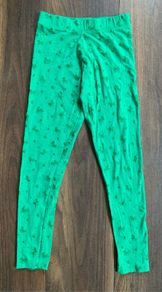 Girls Leggings 8-9yrs - Shamrock