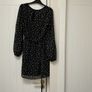 Black pattern Dress size 10 Image 4