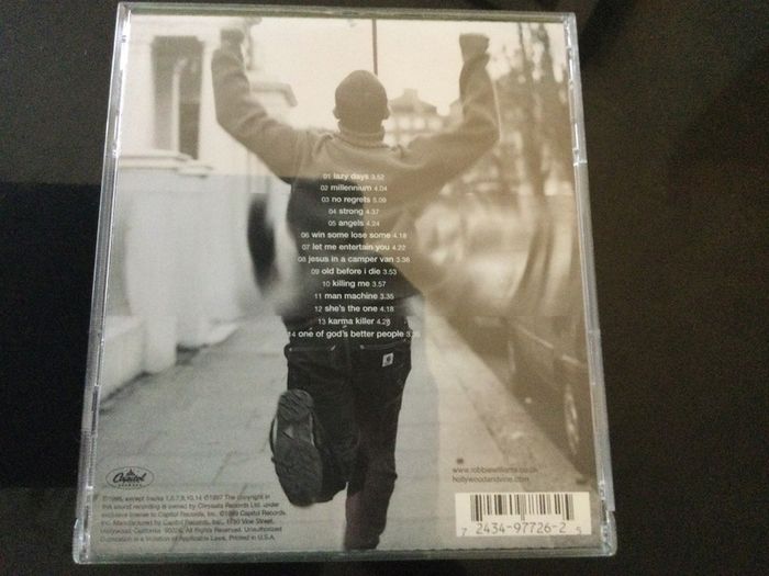 Robbie Williams the ego has landed rare USA only cd hit take that