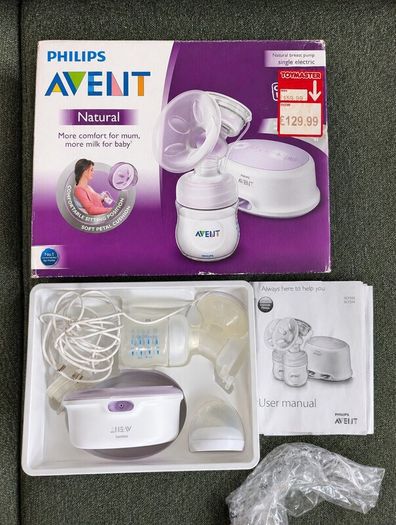 Philips avent single electric breast pump