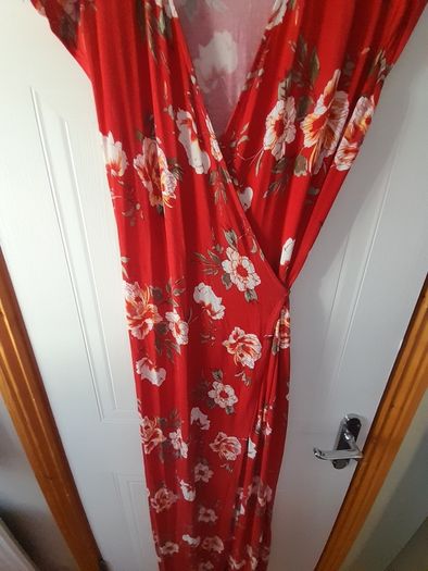 Summer wrap dress