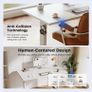 Electric Standing Desk, 120 x 60 cm Height Adjustable Sit Stand Desk Image 8