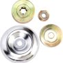 8'' Grass trimmers Strimmer Head Garden Trimmer Wire Brush Solid Steel Wheel Weed Razors Snow Island Plough Rope Mower for Lawn Rotating Replacement Tool Image 3