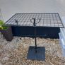 Large metal grid on stand Image 2