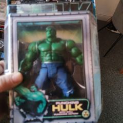 Vintage Super Poseable Punching Hulk Movie 2003 Figure Avengers Toybiz