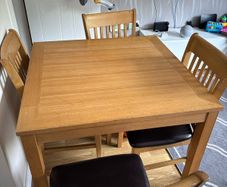 table and chairs
