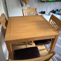 table and chairs