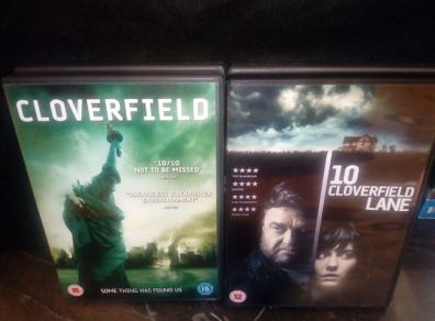 Cloverfield & 10 Cloverfield Lane Dvd Sci-fi Monster Horror