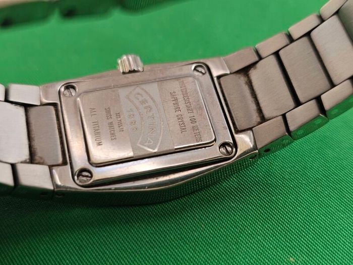 Vintage Swiss Made Certina DS Spel Titanium Lady's Quartz Swiss Watch