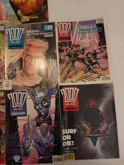 2000 AD comic set