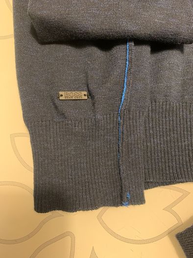 HUGO BOSS slim fit jumper (M) like new
