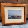 framed picture of "Three Sisters" Dingle by Peter Zoller. 10.5 inches x 12.5 inches 10.5 inches. Presented in a rustic solid wooden frame Image 2
