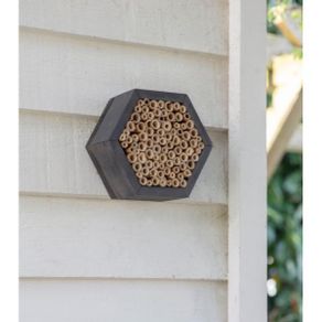 Shetland Wild Bee House Hexagonal Grey GT6
