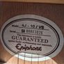 Epiphone AJ-10 Acoustic Guitar Image 3
