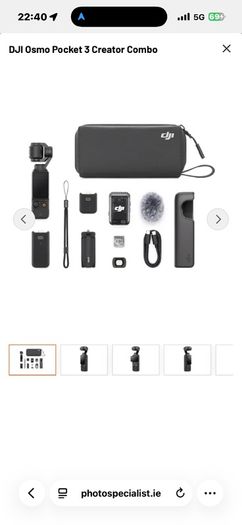 DJI Osmo Pocket 3 Creator Combo