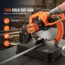 Chop Saw 35.6 cm Mitering Chop Saw for Cutting Metal Dry Cut Saw 45 Angle Image 5