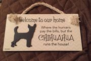 Dog wall plaque