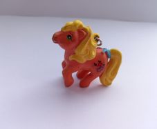 Vintage My Little Pony Keyring and hair clips
