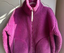 Gym Plus Coffee Industry Fleece Jacket Crisp Pink