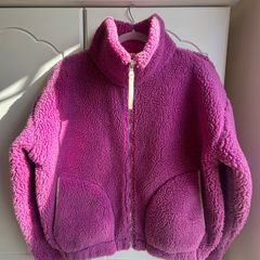 Gym Plus Coffee Industry Fleece Jacket Crisp Pink
