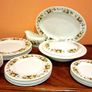 Vintage Royal Doulton Miramont 32 piece Dinner Set. Translucent China. Image 3