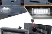 2PCS LED Number Plate Light for Peugeot Expert Partner, License Plate Lights for Citroen berlingo Jumpy, Xenon white License Plate Bulbs with Canbus Error Free LED Tail Lights Rear Lamp