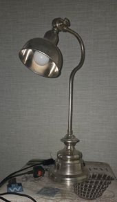 Metal table lamp